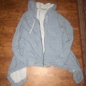 Zip up hoodie from Anthropologie